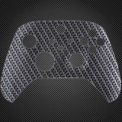 Carbon Fiber Themed Xbox Series X/S Custom Controller Front Shell ...