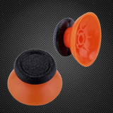 Orange & Black Replacement Pair Thumbsticks for Xbox One & PS4 Controllers