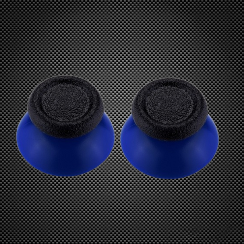 Blue & Black Replacement Pair Thumbsticks for Xbox One & PS4 Controllers