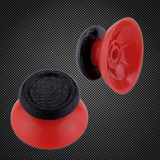 Red & Black Replacement Pair Thumbsticks for Xbox One & PS4 Controllers