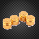 PS4 Controller Gold Bullet Buttons Aluminium Metal Metal Mod Kit