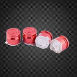 PS4 Controller Red Bullet Buttons Aluminium Metal Metal Mod Kit