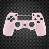PS4 Slim/Pro JDS 040 V2 Controller Soft Touch Baby Pink Custom Front Shell