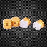 PS4 Controller Gold Bullet Buttons Aluminium Metal Metal Mod Kit