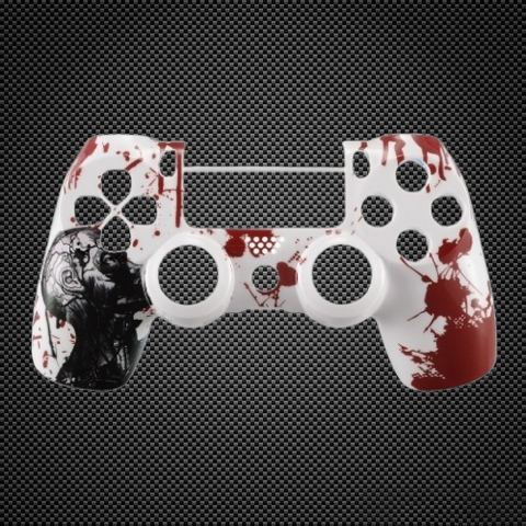 Zombie Apocalypse Custom PS4 V2 JDM-040 Controller Front Shell