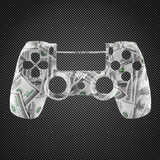 Dollar Bill Money Custom PS4 V2 JDM-040 Controller Front Shell