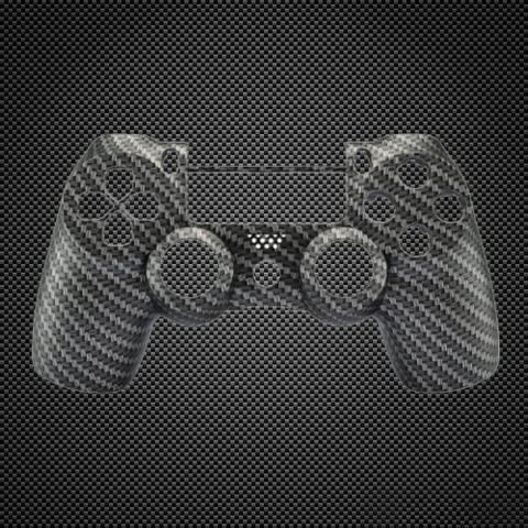 Carbon Fiber Custom PS4 V2 JDM-040 Controller Front Shell