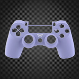 Soft Touch Violet Custom PS4 V2 JDM-040 Controller Front Shell