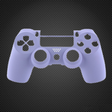 PS4 Slim/Pro JDS 040 V2 Controller Soft Touch Violet Custom Front Shel
