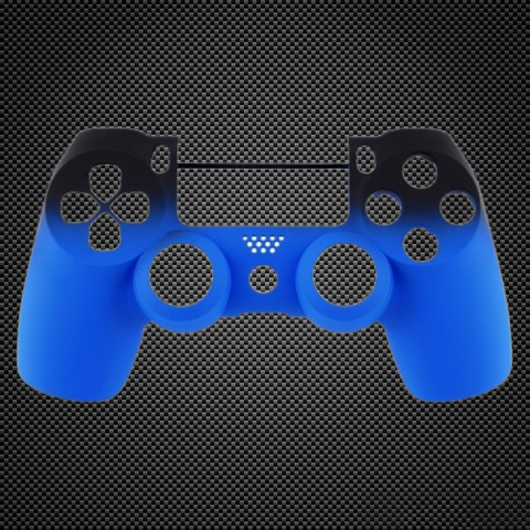 Shadow Blue Custom PS4 V2 JDM-040 Controller Front Shell