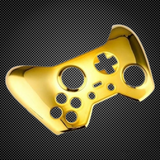 Chrome Gold Xbox One Elite Custom Front Shell