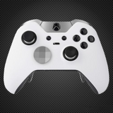 Soft Touch White Xbox One Elite Custom Front Shell