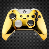 Chrome Gold Xbox One Elite Custom Front Shell