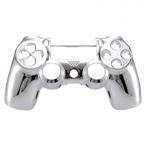 PS4 Slim/Pro JDS 040 V2 Controller Chrome Silver Custom Front Shell