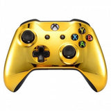 Chrome Gold Xbox One S Custom Front Shell