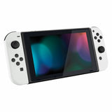 Nintendo Switch Joy-Con Controller Soft Touch White Custom Shell
