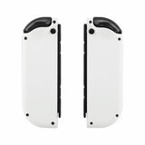 Nintendo Switch Joy-Con Controller Soft Touch White Custom Shell