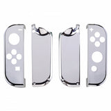 Nintendo Switch Joy-Con Controller Chrome Silver Custom Shell