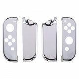 Nintendo Switch Joy-Con Controller Chrome Silver Custom Shell