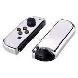 Nintendo Switch Joy-Con Controller Chrome Silver Custom Shell