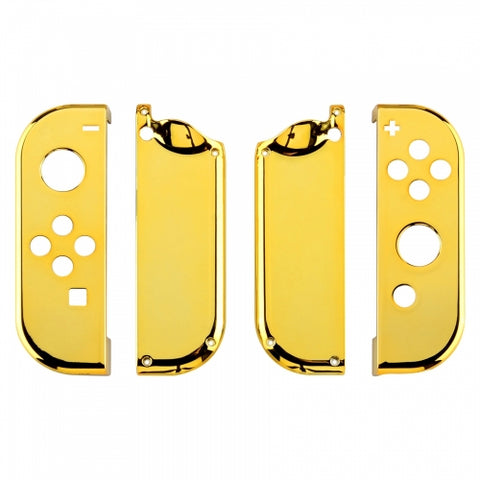 Nintendo Switch Joy-Con Controller Chrome Gold Custom Shell