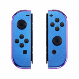 Nintendo Switch Joy-Con Controller Chameleon Blue and Purple Custom Shell