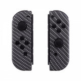 Nintendo Switch Joy-Con Controller Soft Touch Carbon Fiber Custom Shell