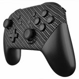 Nintendo Switch Pro Controller Soft Touch Carbon Fiber Custom Shell