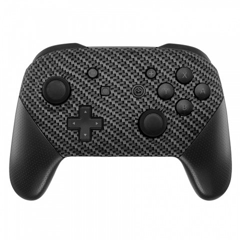 Nintendo Switch Pro Controller Soft Touch Carbon Fiber Custom Shell