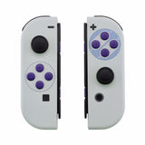Nintendo Switch Joy-Con Controller Classic NES Light Grey Custom Shell