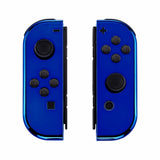 Nintendo Switch Joy-Con Controller Chrome Blue Custom Shell