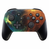 Nintendo Switch Pro Controller Soft Touch Nebula Stars Custom Shell