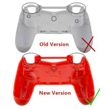 PS4 Slim/Pro JDS 040 V2 Controller Red Custom Replacement Full Shell w