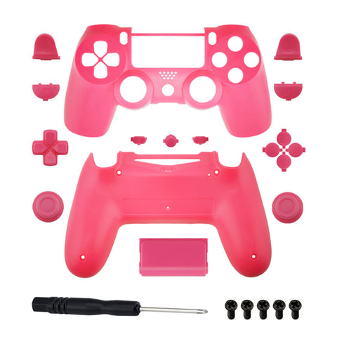 PS4 Slim/Pro JDS 040 V2 Controller Pink Custom Replacement Full Shell