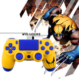 New PS4 Slim/Pro JDS 040 V2 Controller X-Men Wolverine Custom Replacement Full S