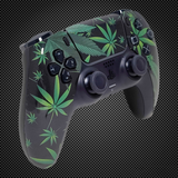 420 Weed Themed PS5 Custom Dualsense Controller