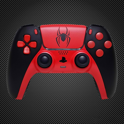 Spiderman Miles Morales Themed PS5 Custom Dualsense Controller