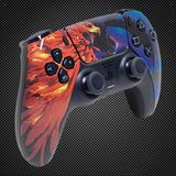 Phoenix vs Serpent Themed PS5 Custom Dualsense Controller