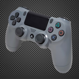 Playstation Classic Grey Official PS4 Controller V2 Custom