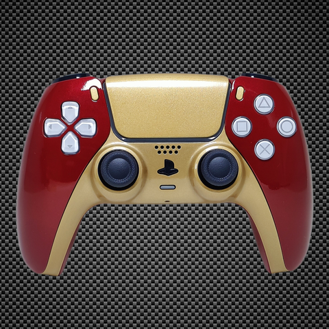 Ironman Themed PS5 Custom Dualsense Controller