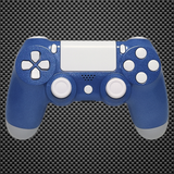 Pearlescent Blue Themed Official PS4 Controller V2 Custom