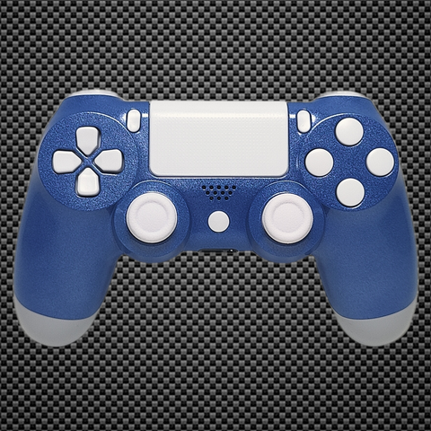 Glitter Blue Themed Official PS4 Controller V2 Custom