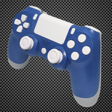 Pearlescent Blue Themed Official PS4 Controller V2 Custom