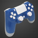 Pearlescent Blue Themed Official PS4 Controller V2 Custom