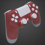 Pearlescent Red Themed Official PS4 Controller V2 Custom