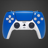 Matt Electric Blue Edition PS5 Custom Dualsense Controller