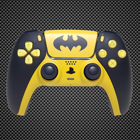 Batman Themed PS5 Custom Dualsense Controller