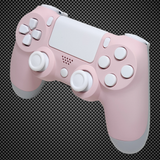 Official PS4 Controller V2 Custom Baby Pink & White Themed