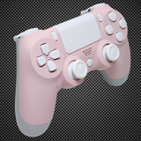Official PS4 Controller V2 Custom Baby Pink & White Themed