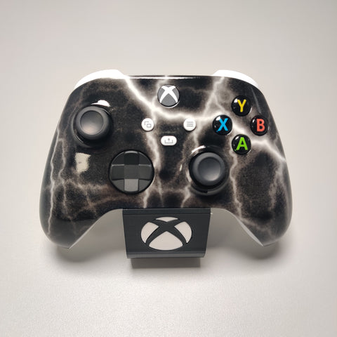 Black & White Lightning Themed Xbox Series X/S Custom Controller